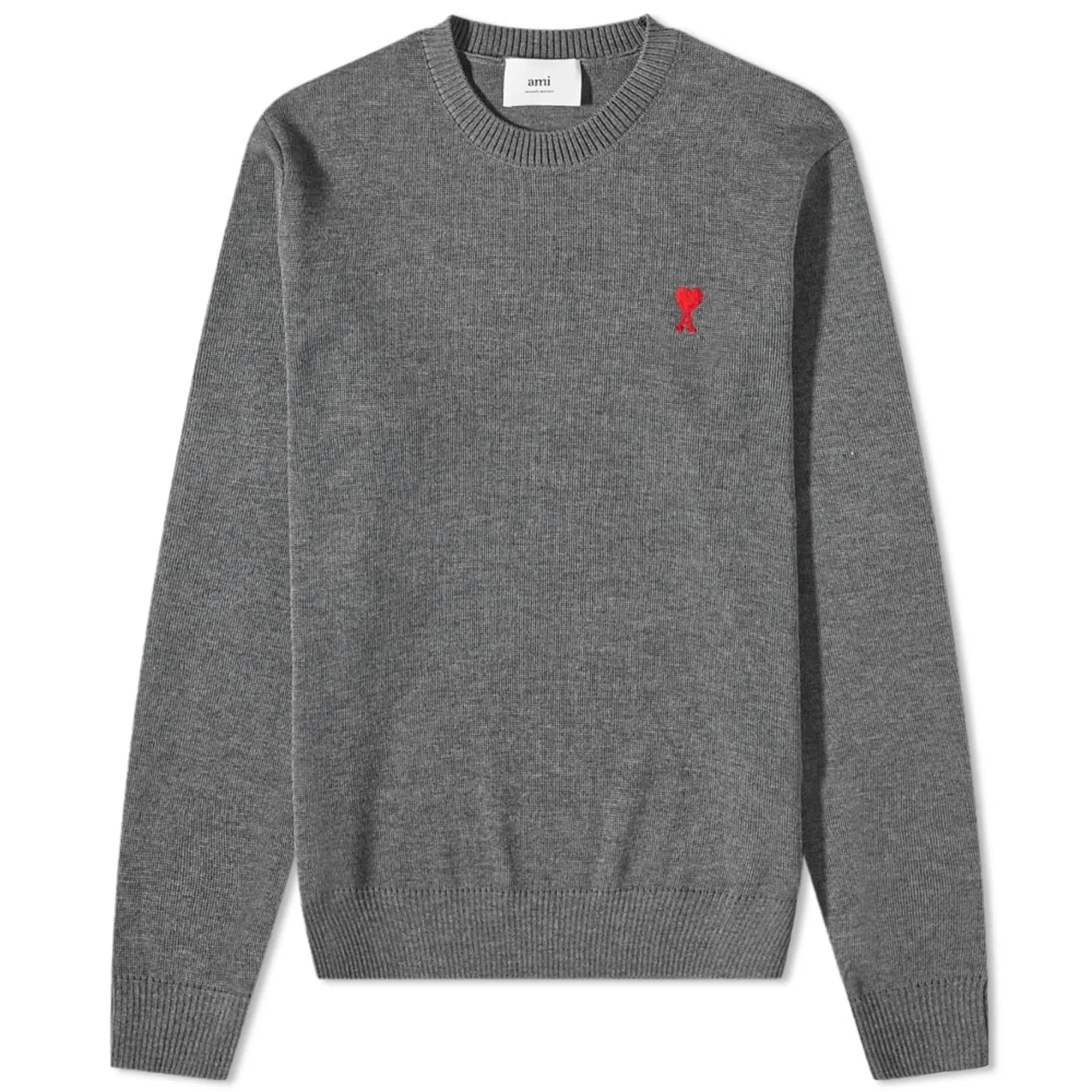 AMI PARIS  |Long Sleeves Logo V-neck & Crew neck