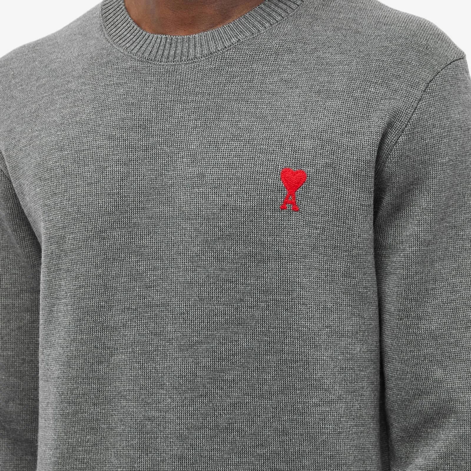 AMI PARIS  |Long Sleeves Logo V-neck & Crew neck