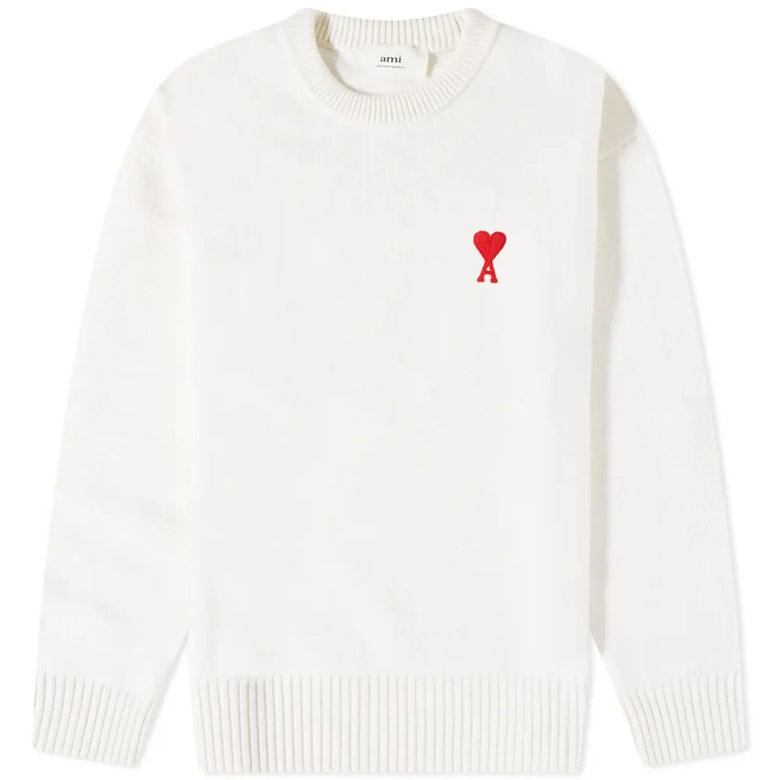 AMI PARIS  |Long Sleeves Logo V-neck & Crew neck