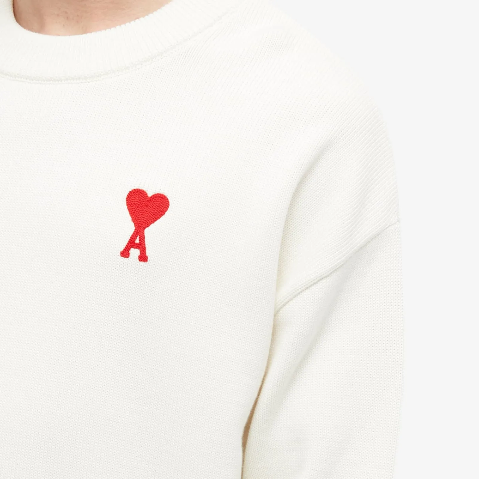 AMI PARIS  |Long Sleeves Logo V-neck & Crew neck