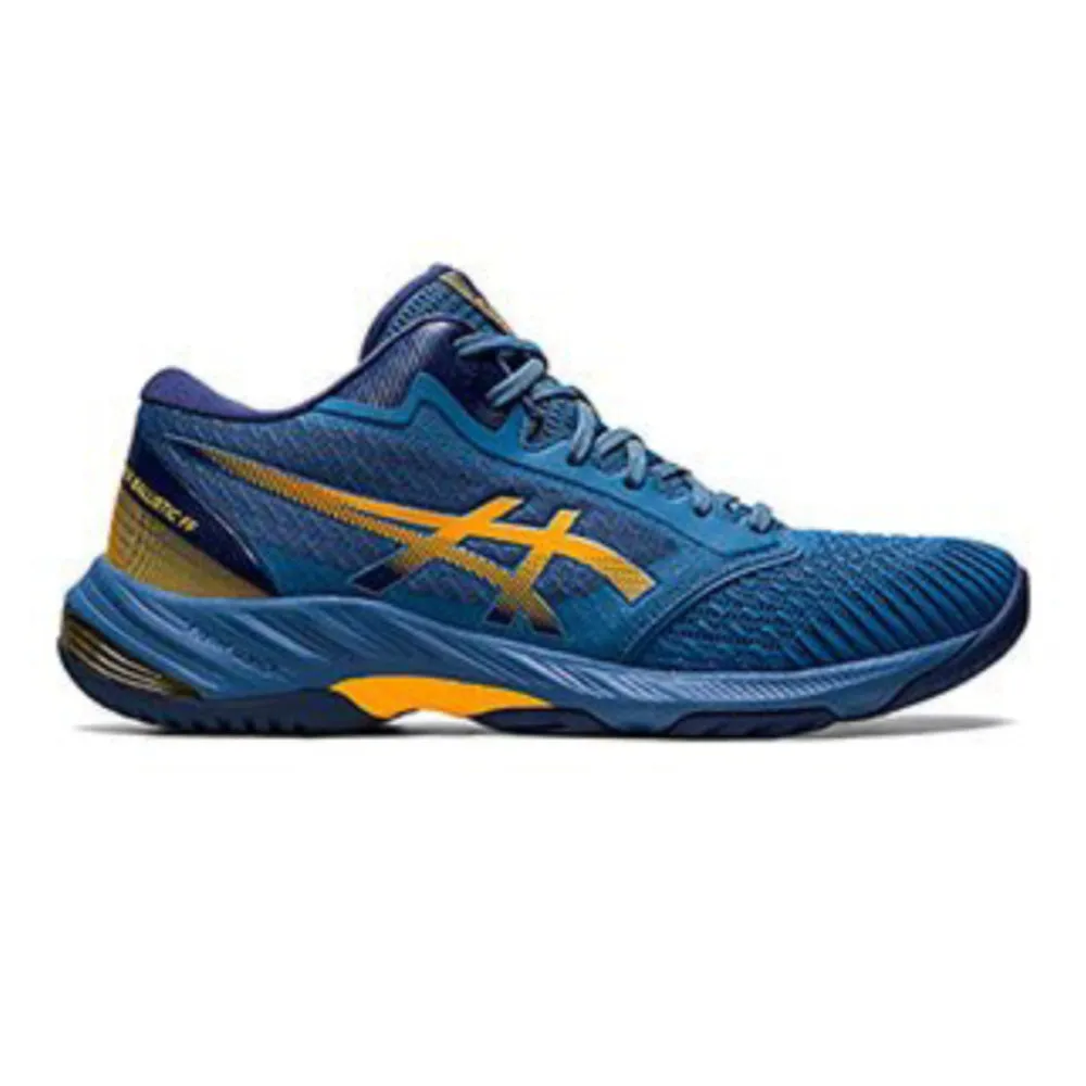 ASICS Men's Netburner Ballistic FF Badminton Shoe (Azure/Ambur)