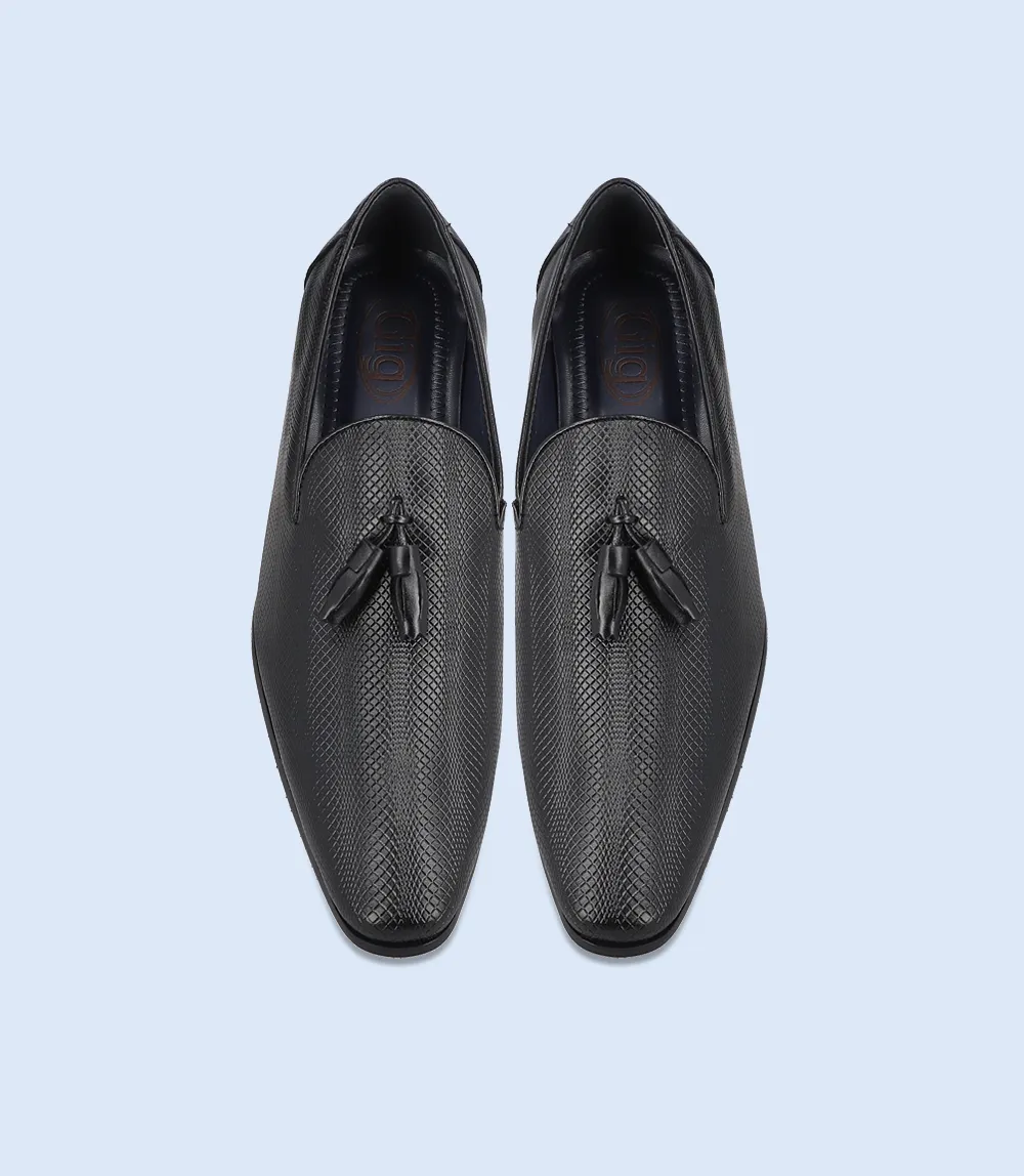 BM5054-BLACK-Men Formal Slip-on's