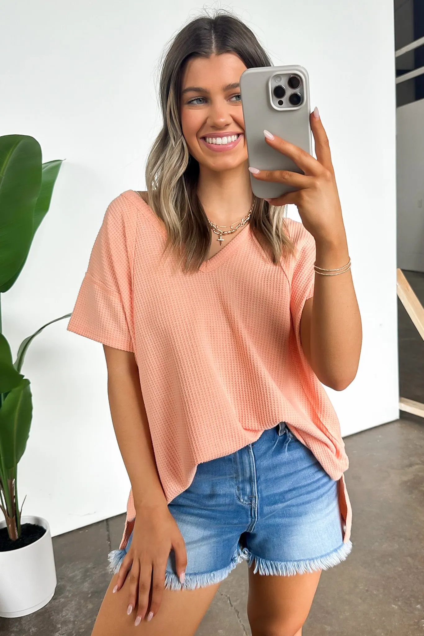 Brynn V-Neck Flowy Top