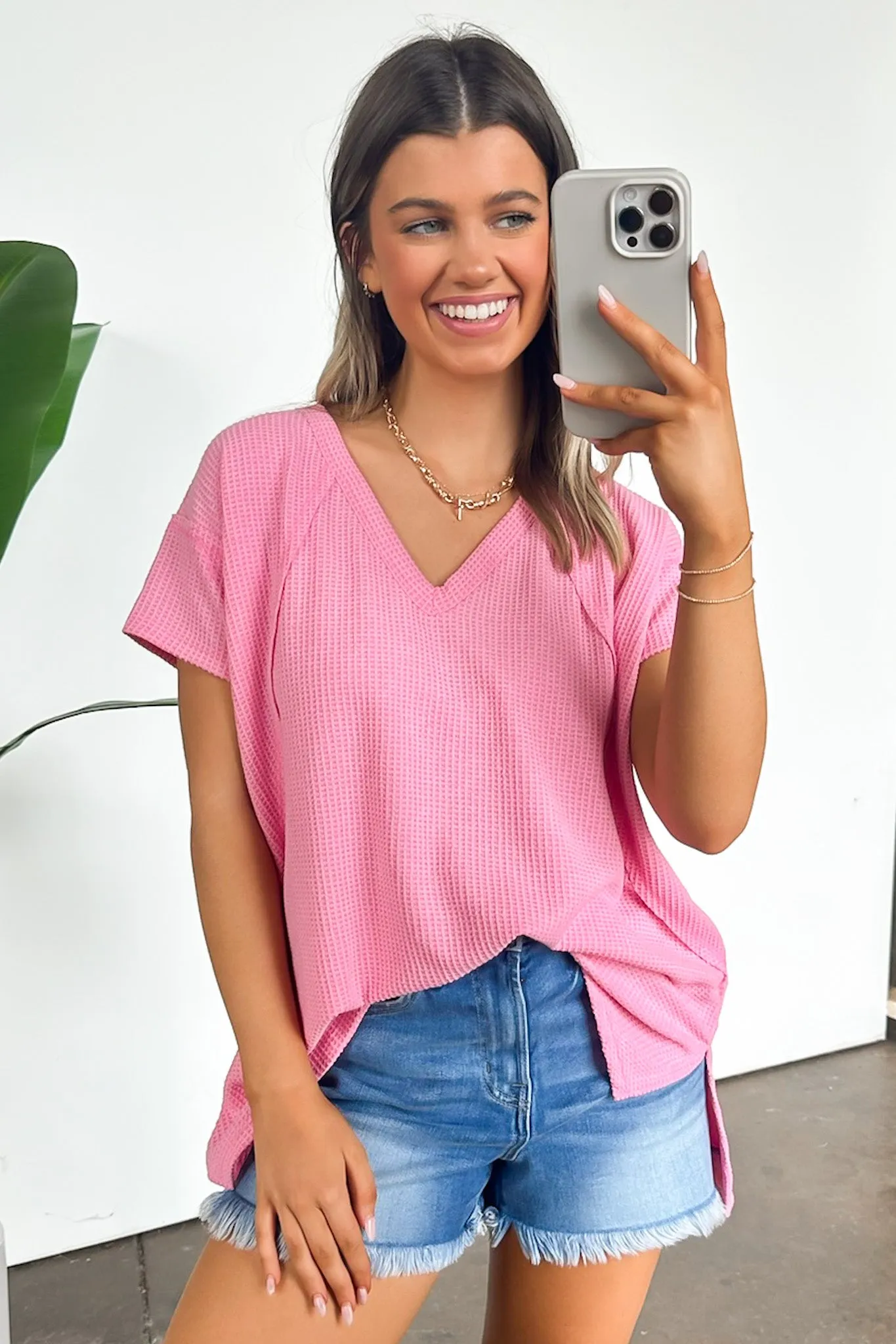 Brynn V-Neck Flowy Top