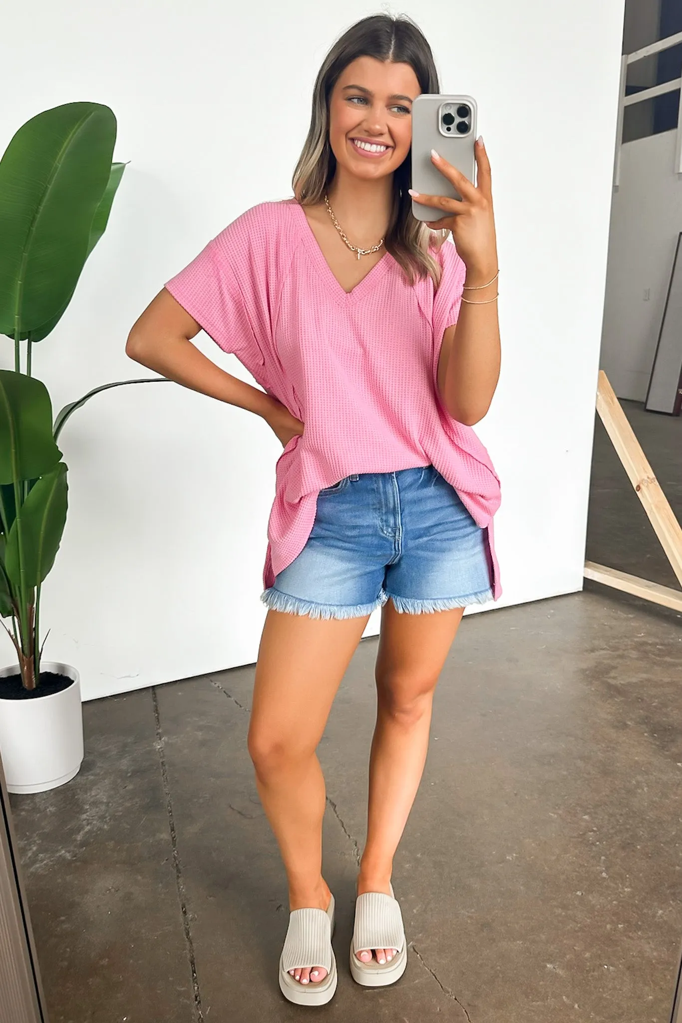 Brynn V-Neck Flowy Top