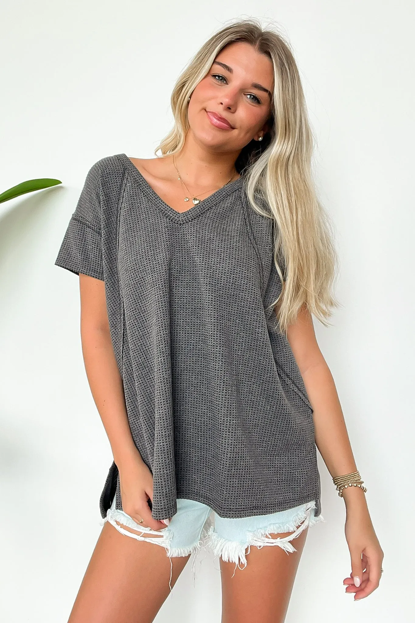 Brynn V-Neck Flowy Top