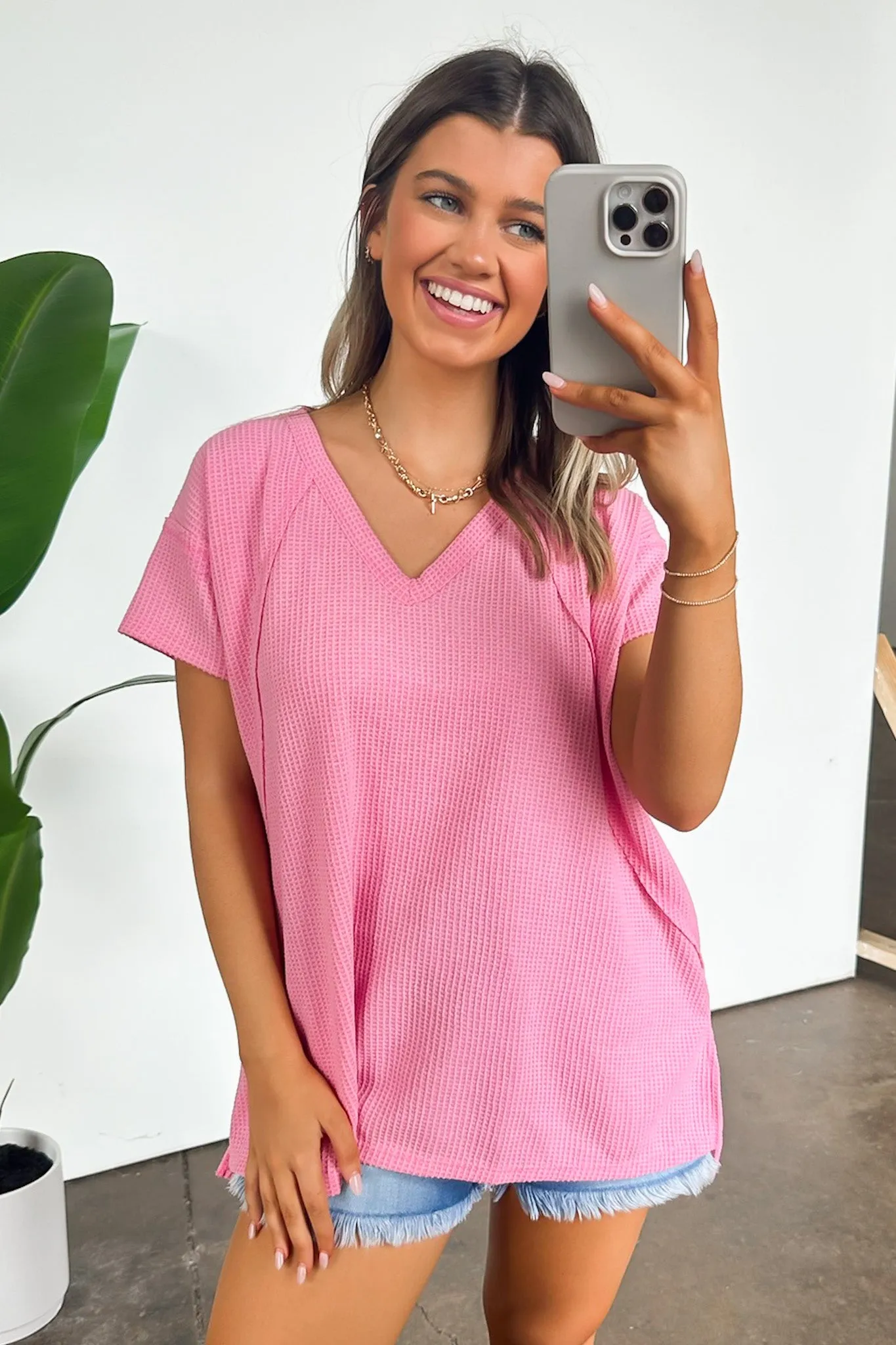 Brynn V-Neck Flowy Top