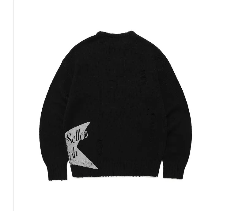 CAVISH  |Unisex U-Neck Long Sleeves Sweaters