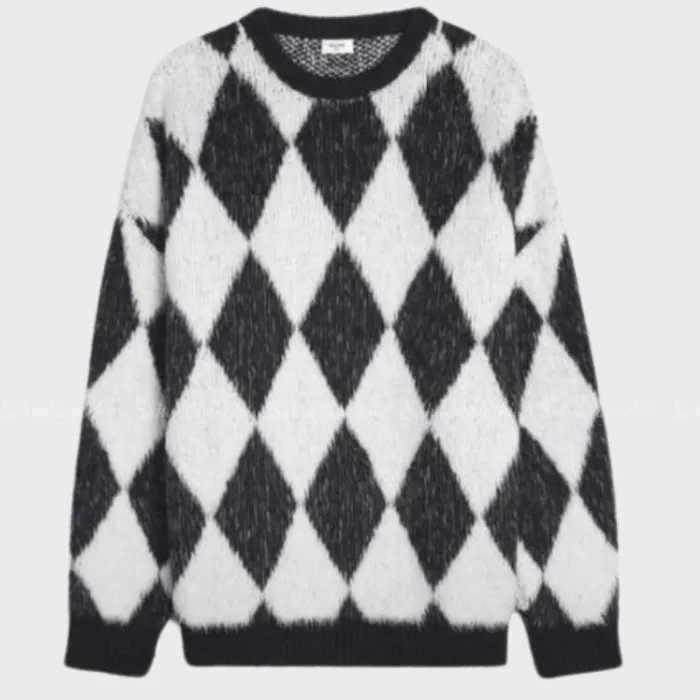 CELINE  |Crew Neck Argile Long Sleeves Luxury Outlet Sweaters