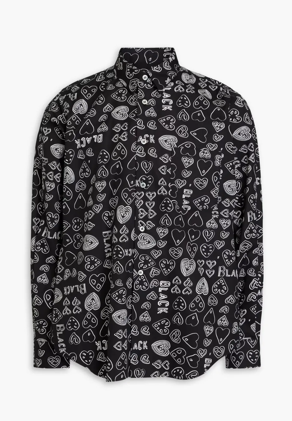 COMME des GARCONS  |Heart Long Sleeves Cotton Designers Shirts