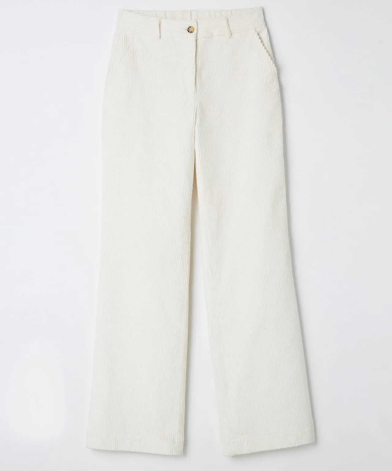 Cord Wide Leg Trousers