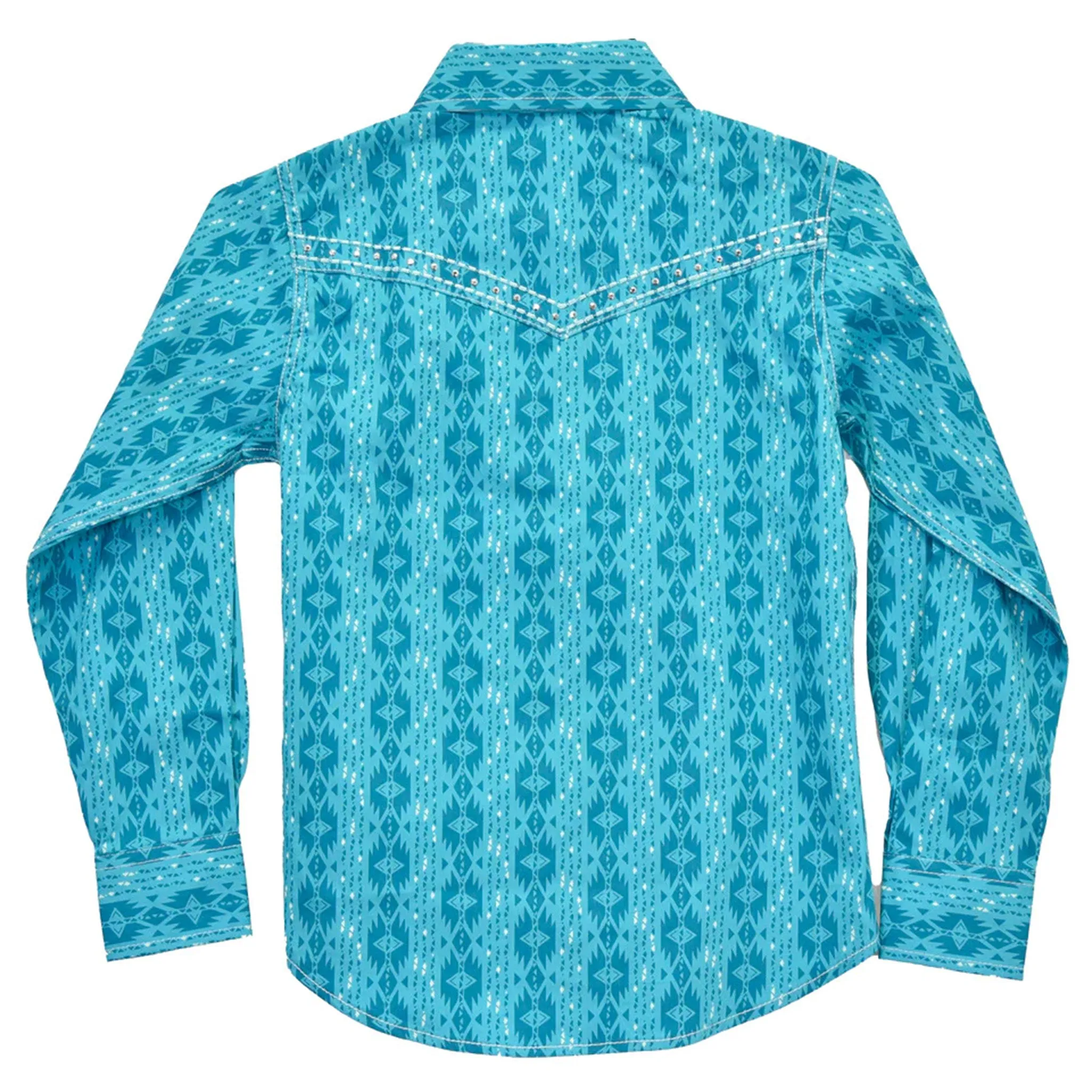 Cowboy Hardware Kid's Turquoise Beach Serape Shirt