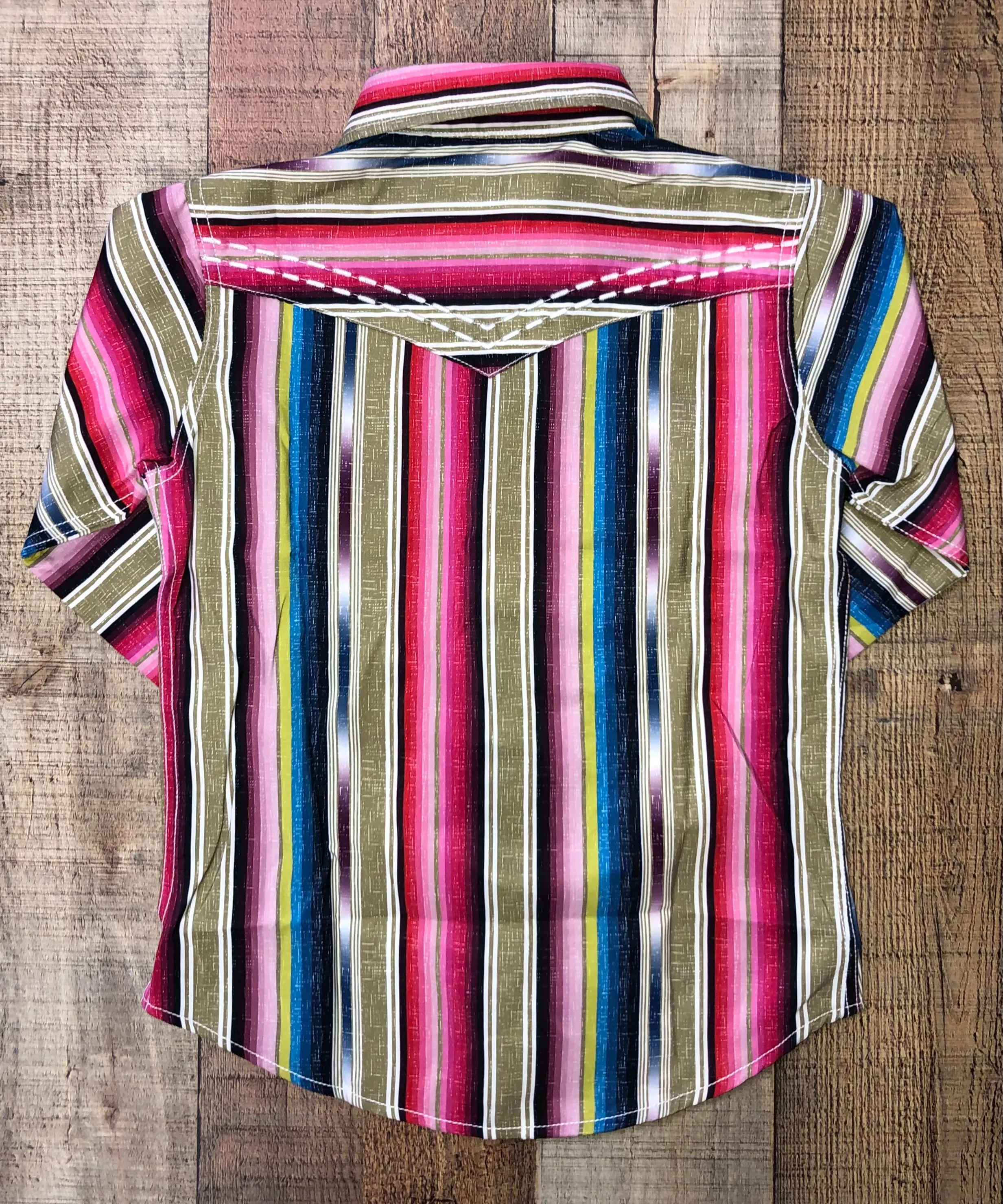 Cowgirl Hardware Girls' Western Shirt - Serape