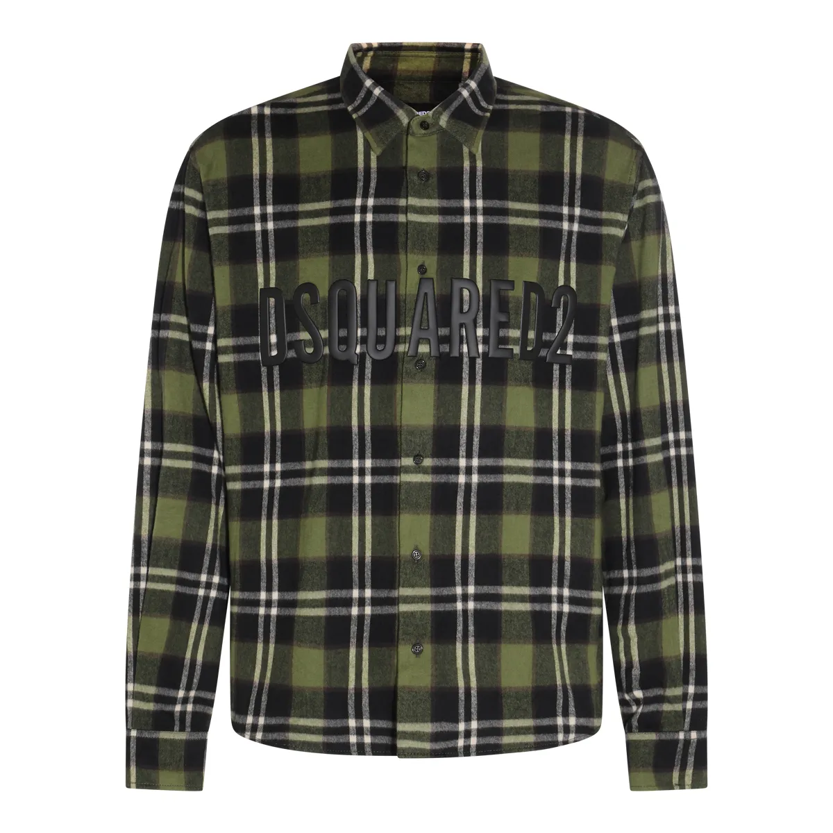 D SQUARED2  |Tartan Long Sleeves Cotton Luxury Shirts