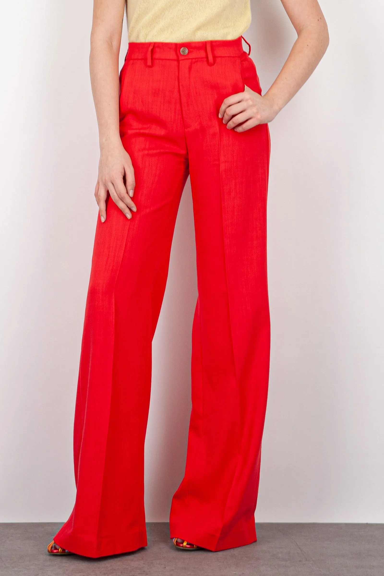 Department Five Pantalone Misa  Rosso