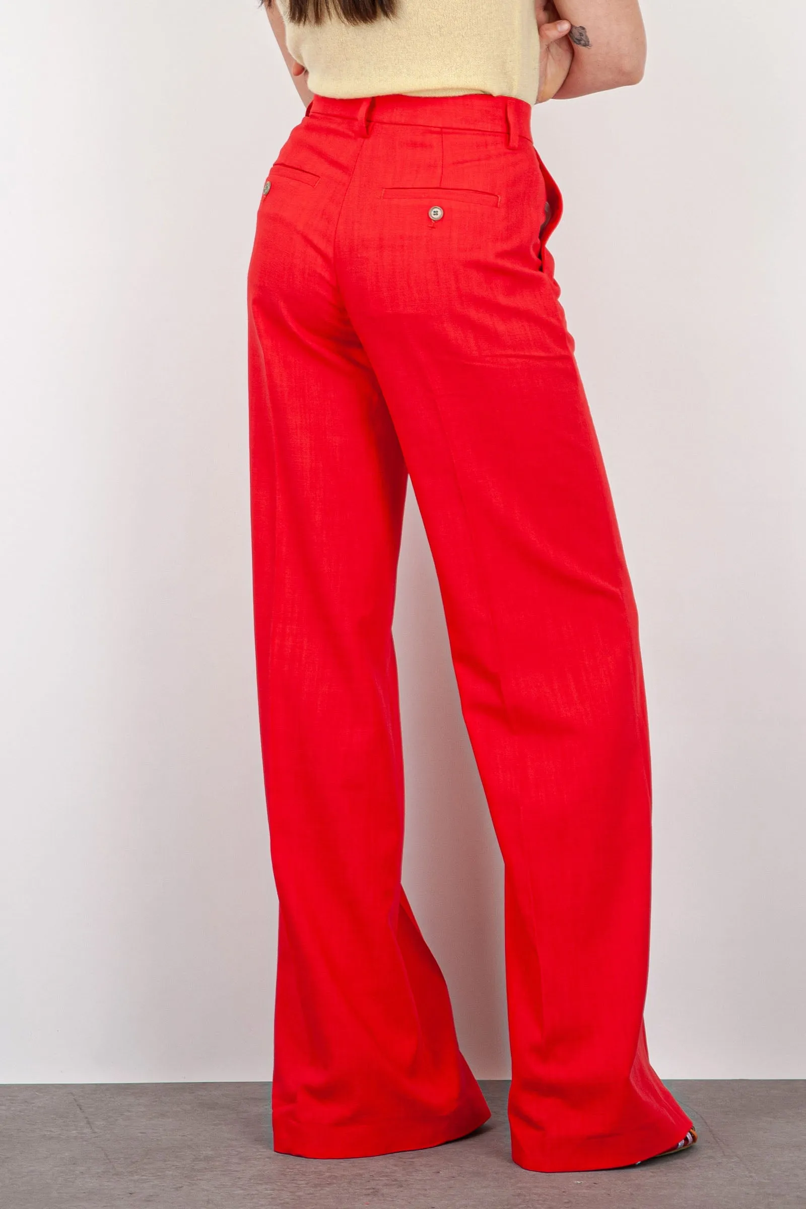 Department Five Pantalone Misa  Rosso