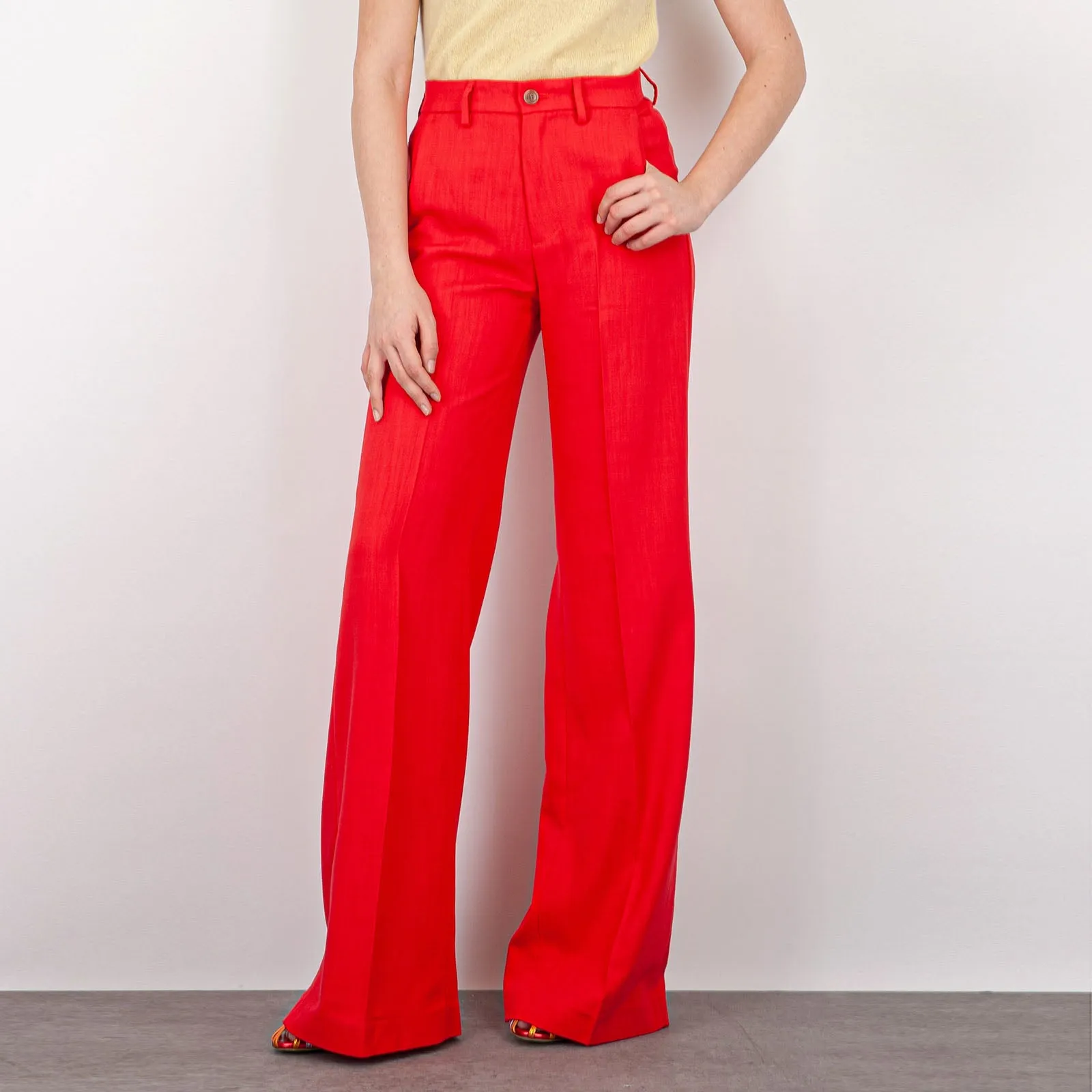 Department Five Pantalone Misa  Rosso