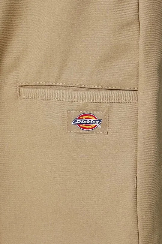 Dickies trousers men's green color