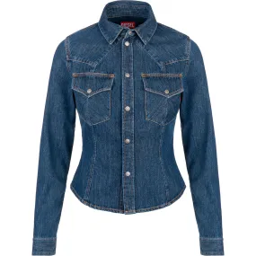 Diesel De-Rin Western Denim Shirt