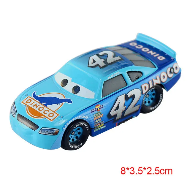 Disney Pixar Cars 2 3 Lightning McQueen Mater Jackson Storm Ramirez 1:55 Diecast Vehicle Metal Alloy Boy Kid Toys Christmas Gift