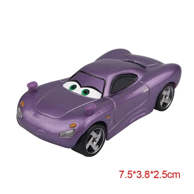 Disney Pixar Cars 2 3 Lightning McQueen Mater Jackson Storm Ramirez 1:55 Diecast Vehicle Metal Alloy Boy Kid Toys Christmas Gift