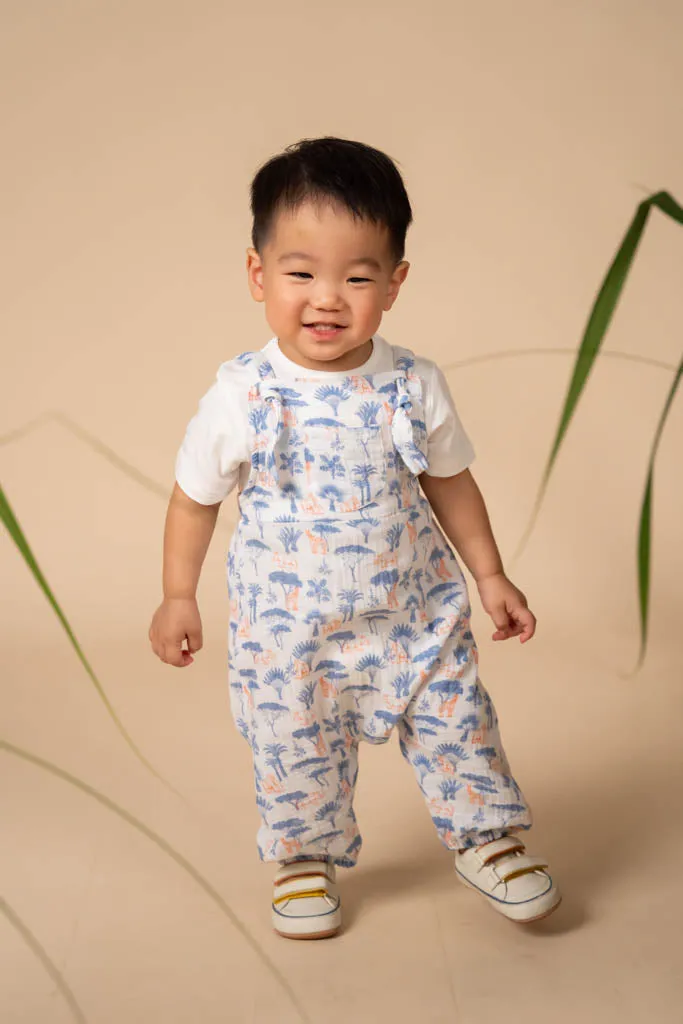 Emery Jumpsuit - Blue Safari