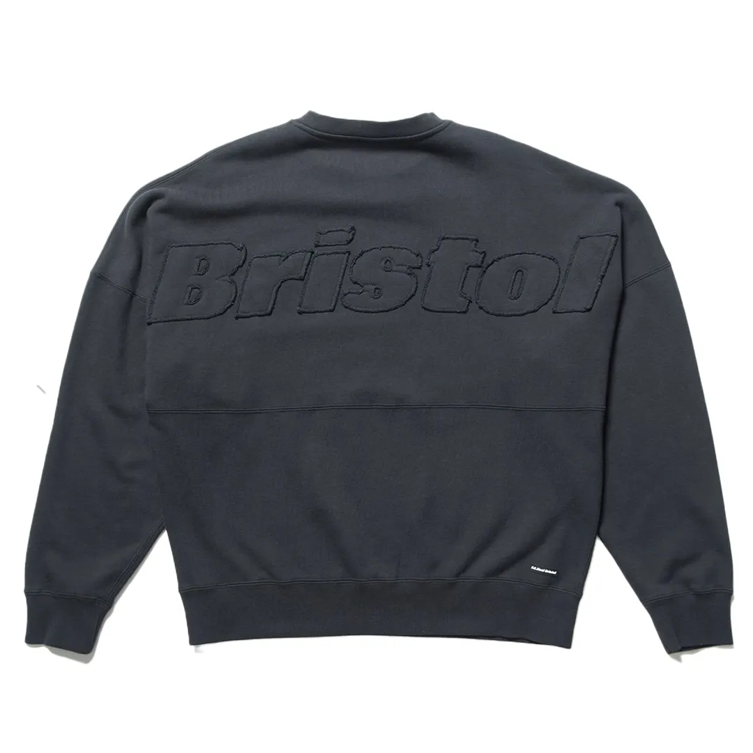 F.C.Real Bristol  |Crew Neck Sweat Long Sleeves Plain Cotton Logo Sweatshirts