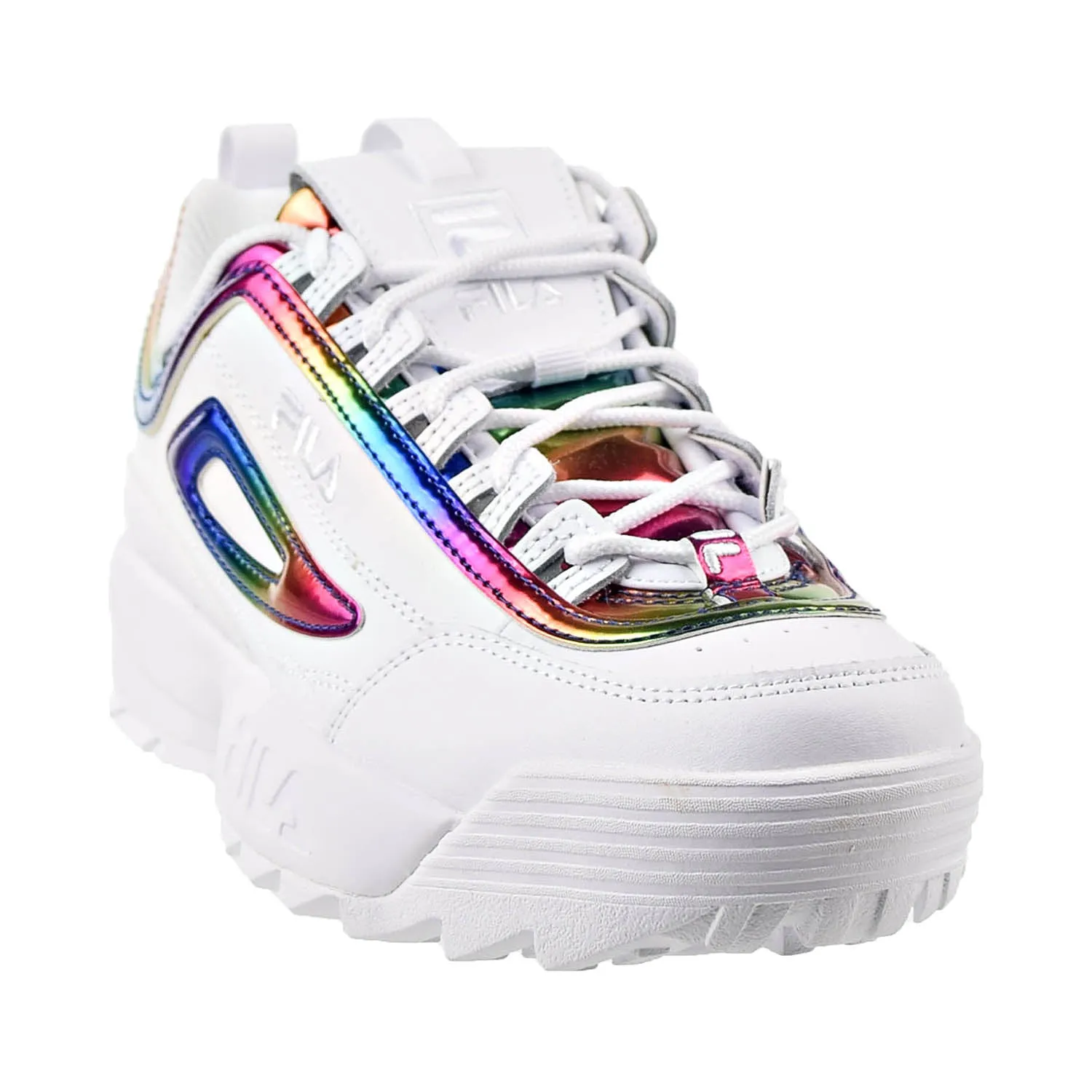 Fila Disruptor II Chrome Women's Shoes White-Multi