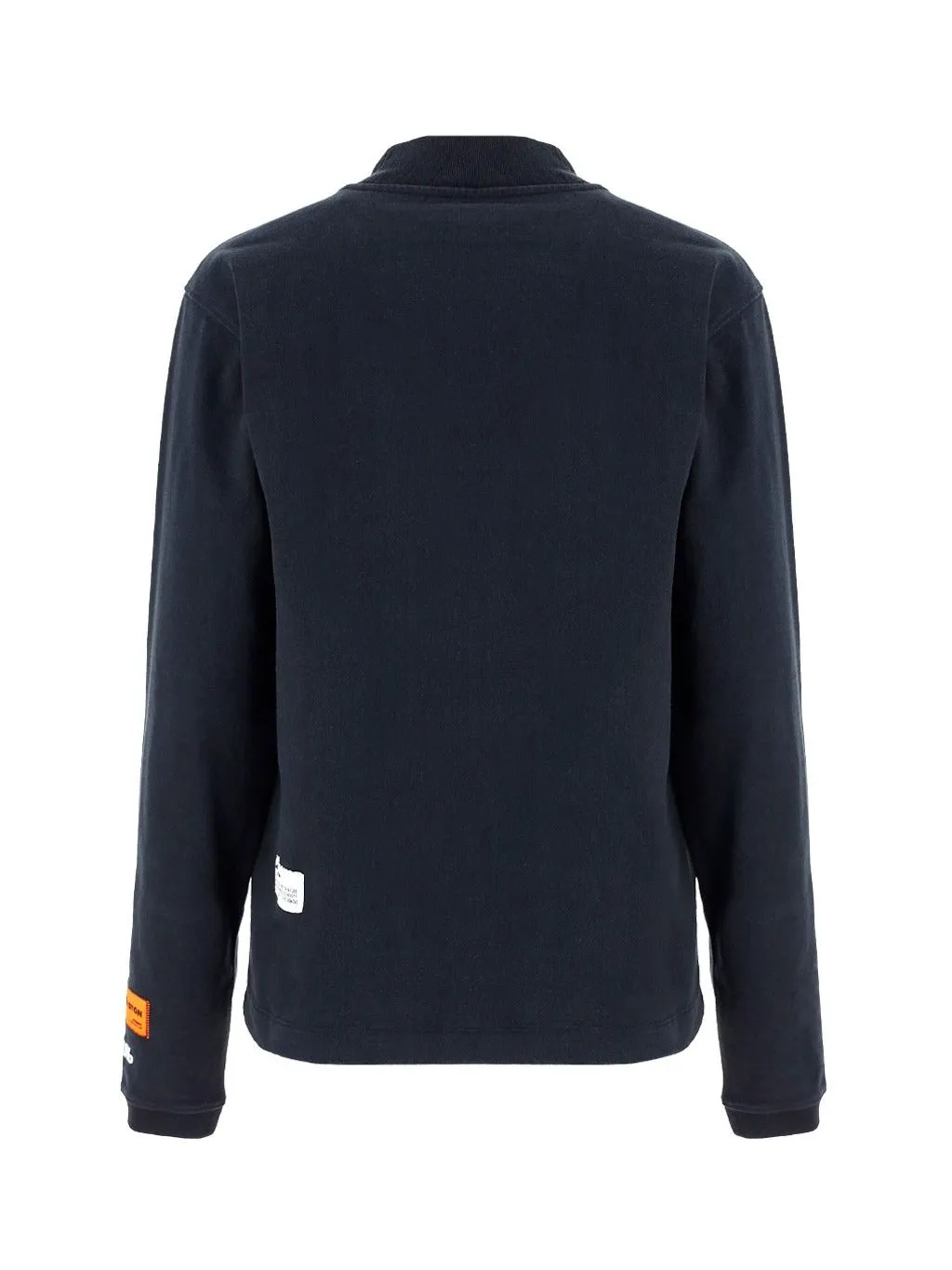 Heron Preston Logo Patch Turtleneck Long Sleeve T-Shirt