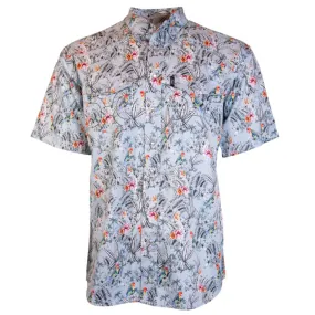 Hooey Men's SOL Blue Floral Short Sleeve