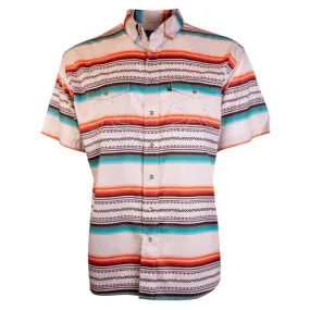 Hooey Men's SOL Cream Serape Short Sleeve