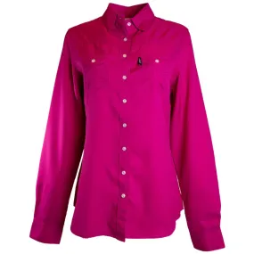 Hooey Women's SOL Comp Fushia Long Sleeve