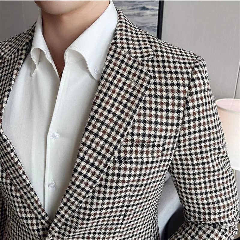 Houndstooth Prom Suit