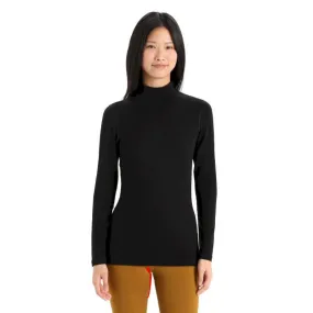 icebreaker  260 Tech LS Turtleneck - Intimo lana merinos - Donna