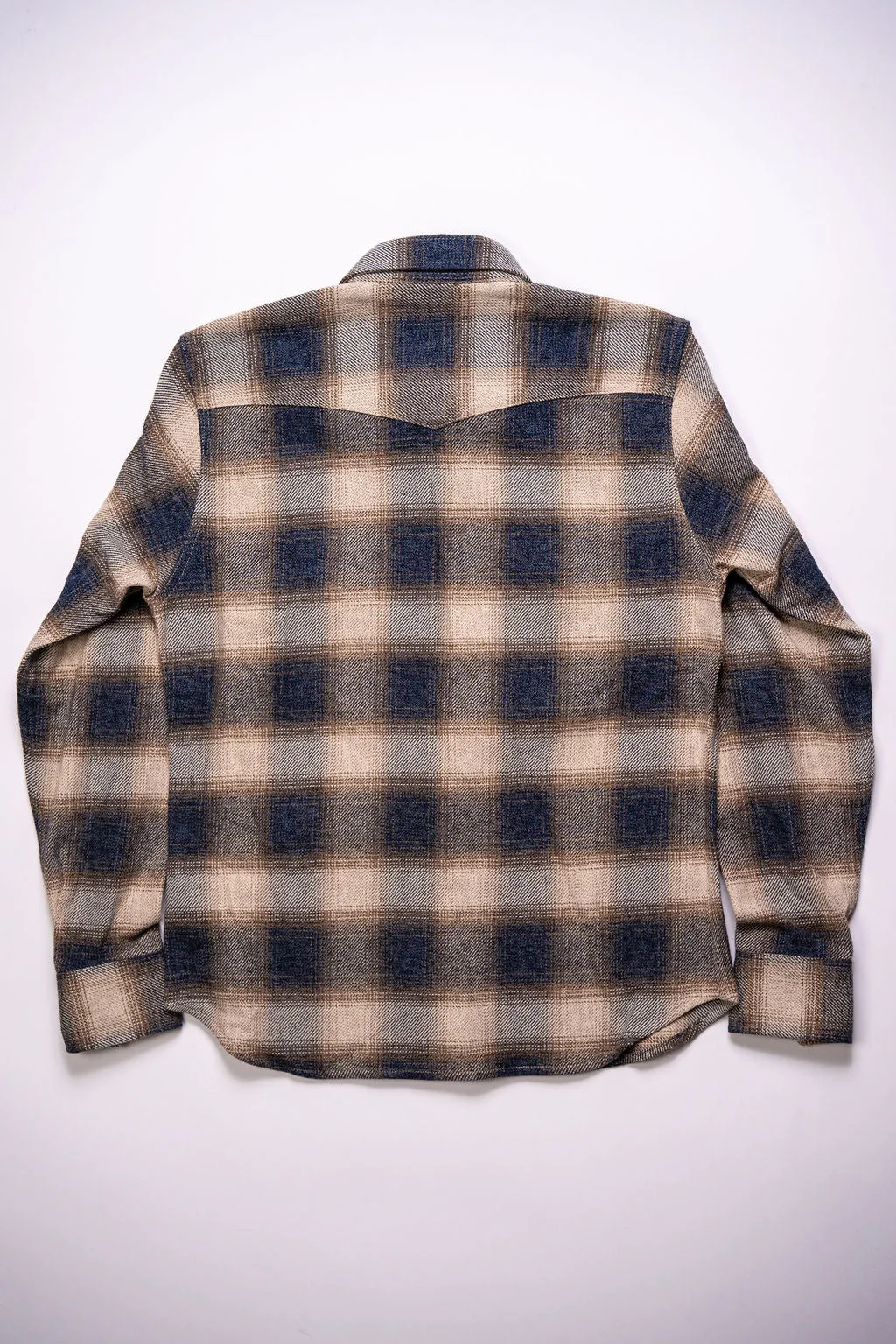 Indigofera Dollard - Flannel Check Ecru/Beige/Grey