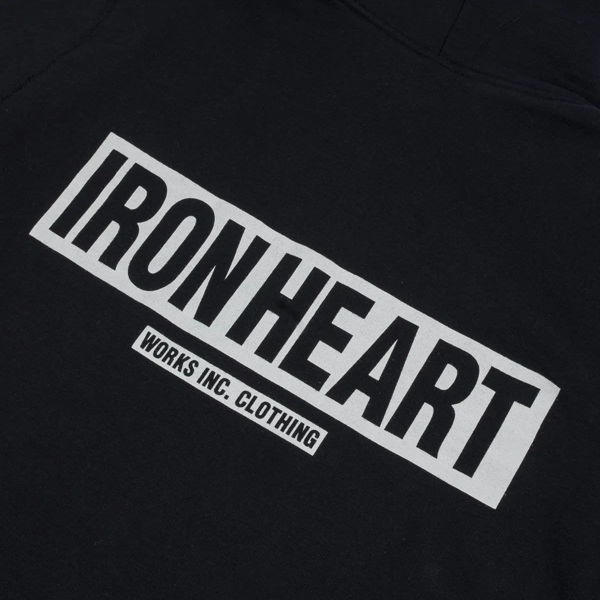 Iron Heart - Ihsw-65-blk Ultra Heavy Zip Hoodie Black