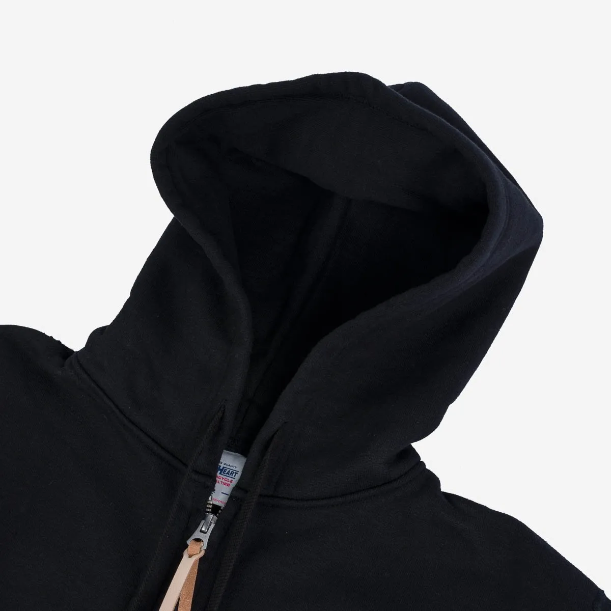 Iron Heart - Ihsw-65-blk Ultra Heavy Zip Hoodie Black