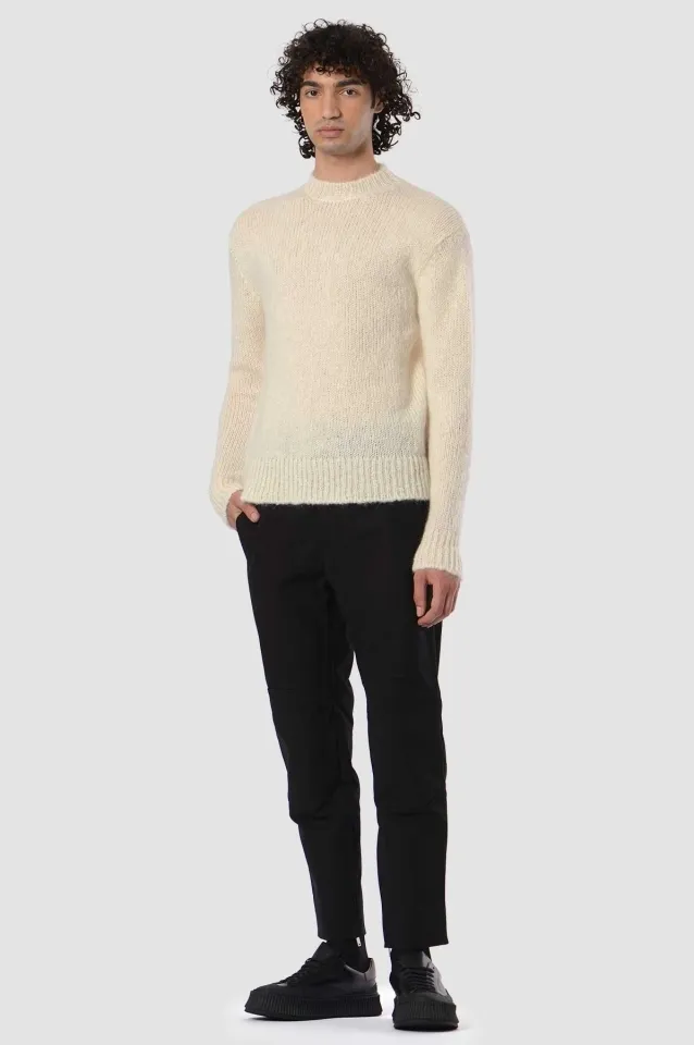 Jil Sander  |Crew Neck Long Sleeves Plain Designers Sweaters