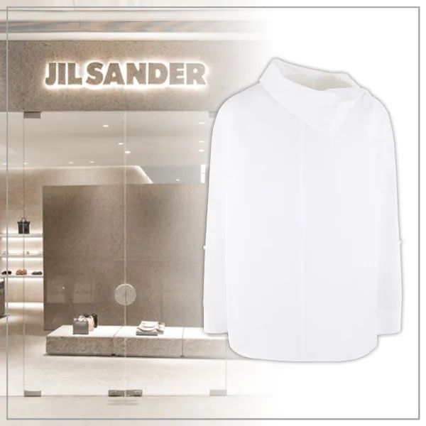 Jil Sander  |Long Sleeves Plain Designers Shirts