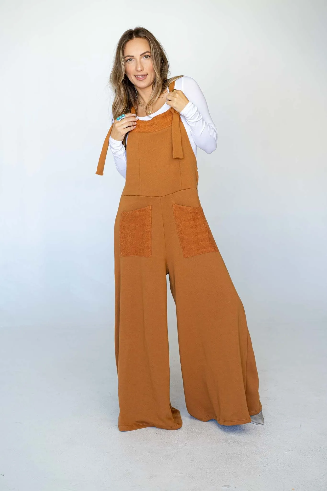 Jodi Jumpsuit - Camel