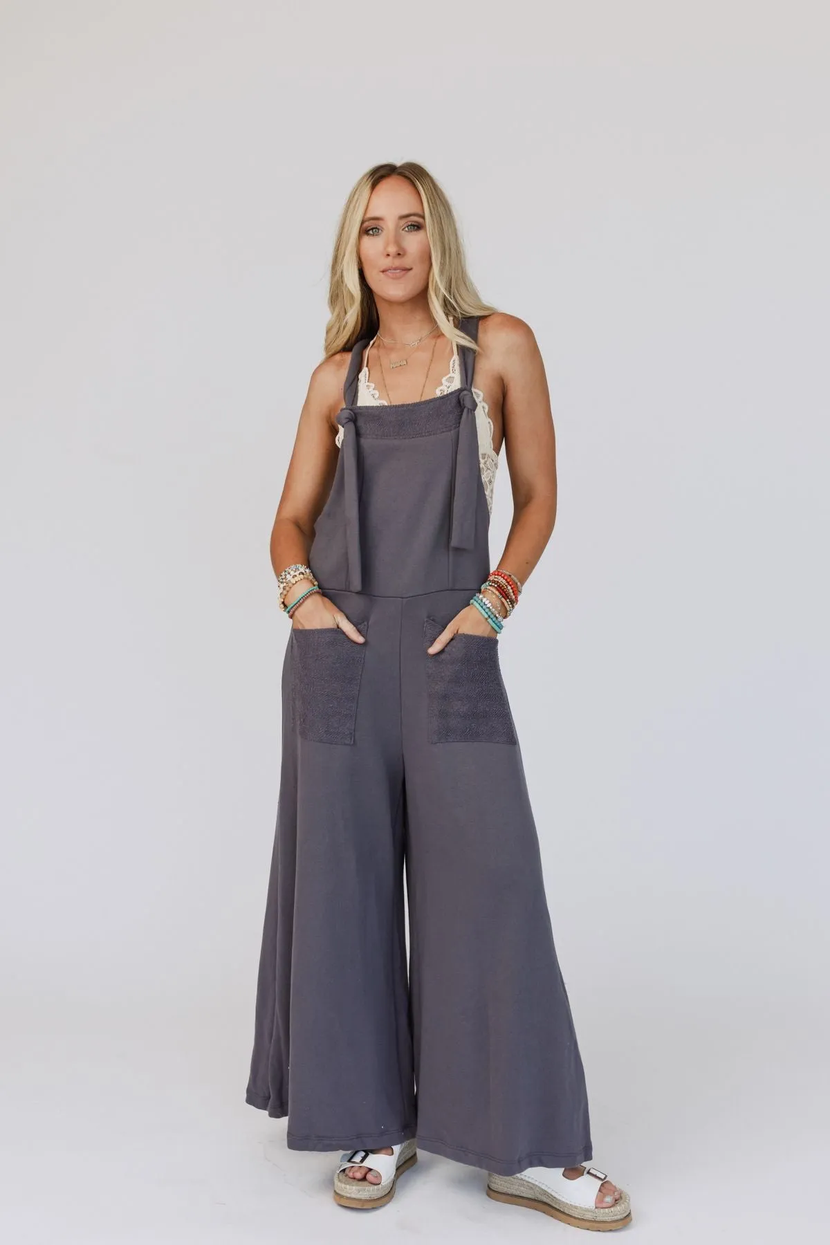 Jodi Jumpsuit - Charcoal