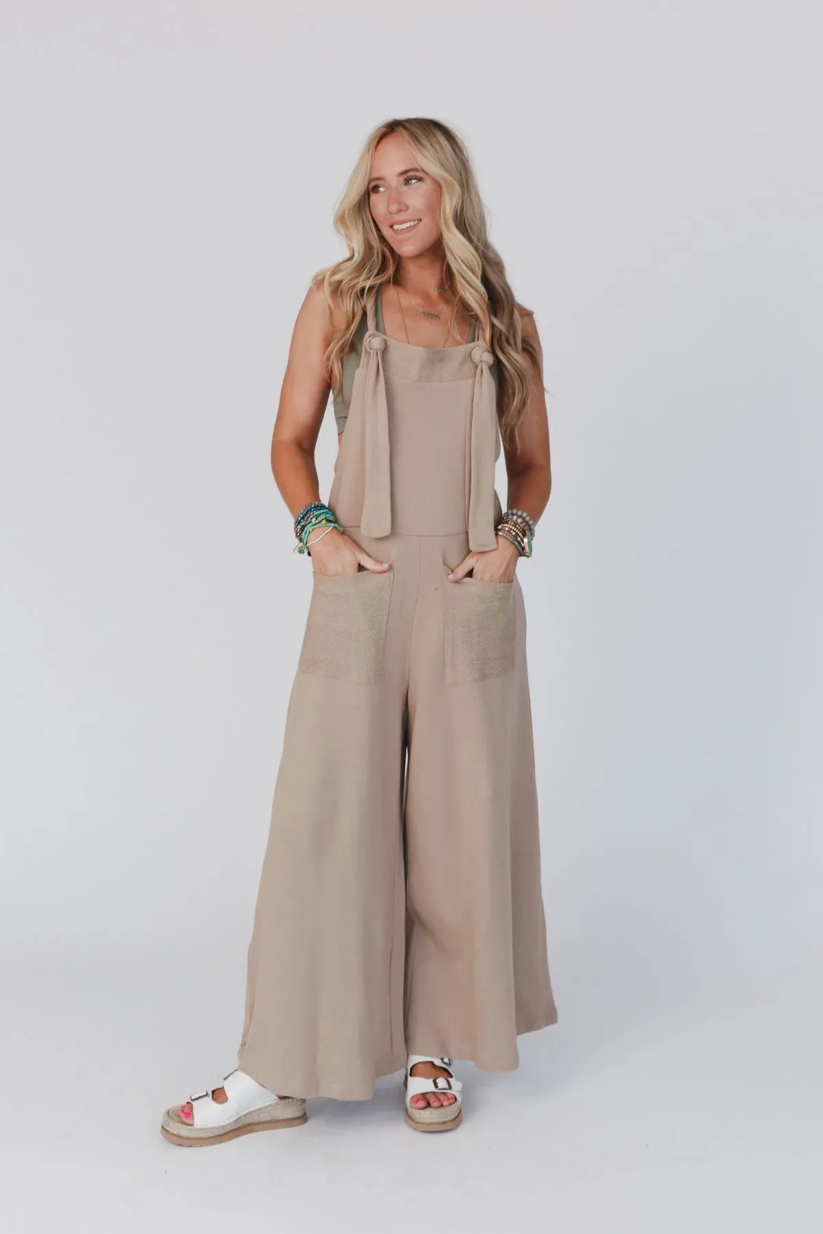 Jodi Jumpsuit - Taupe