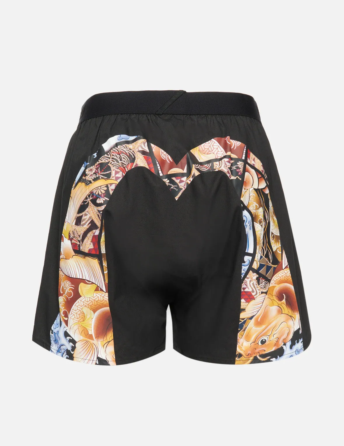 Koi and Brocade-pattern Daicock Print Boxer Shorts