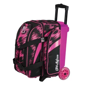 KR Strikeforce Cruiser Scratch 2 Ball Roller Pink Bowling Bag