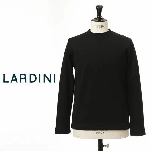 LARDINI  |Crew Neck Wool Long Sleeves Plain Sweaters