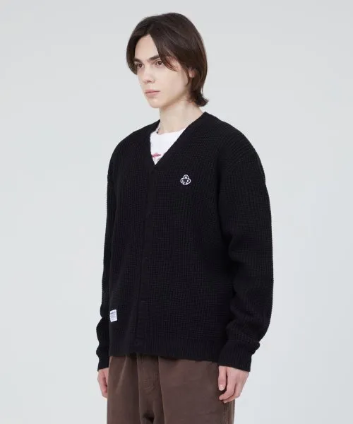 LMC  |[ LMC ]★LMC CLUB WAFFLE KNIT CARDIGAN