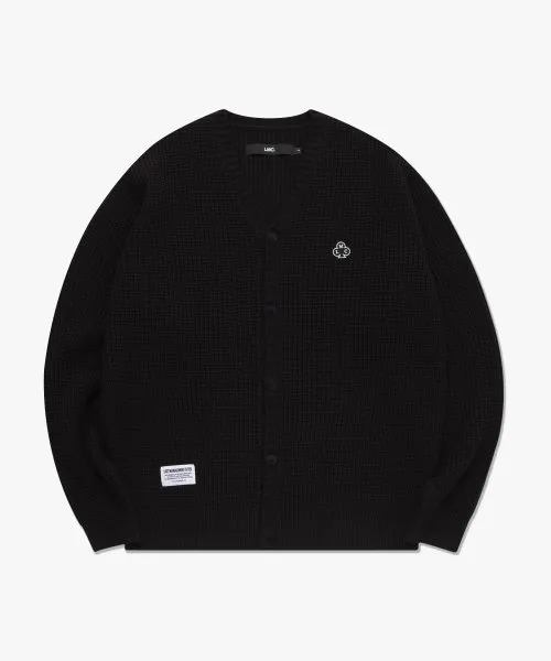 LMC  |[ LMC ]★LMC CLUB WAFFLE KNIT CARDIGAN