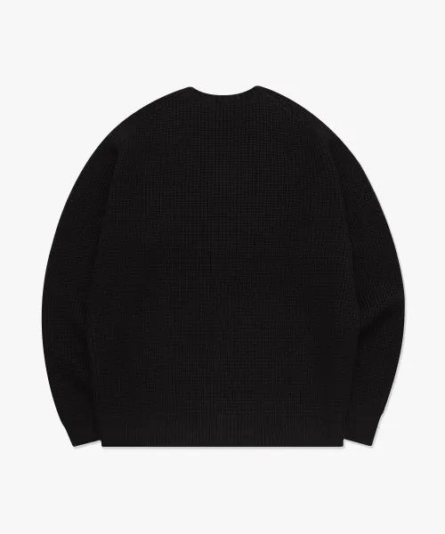 LMC  |[ LMC ]★LMC CLUB WAFFLE KNIT CARDIGAN