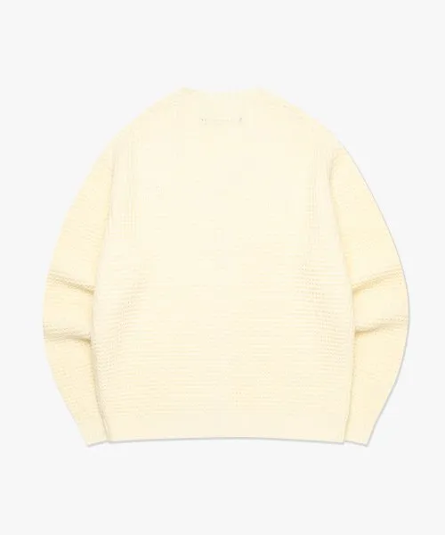 LMC  |[ LMC ]★LMC CLUB WAFFLE KNIT CARDIGAN