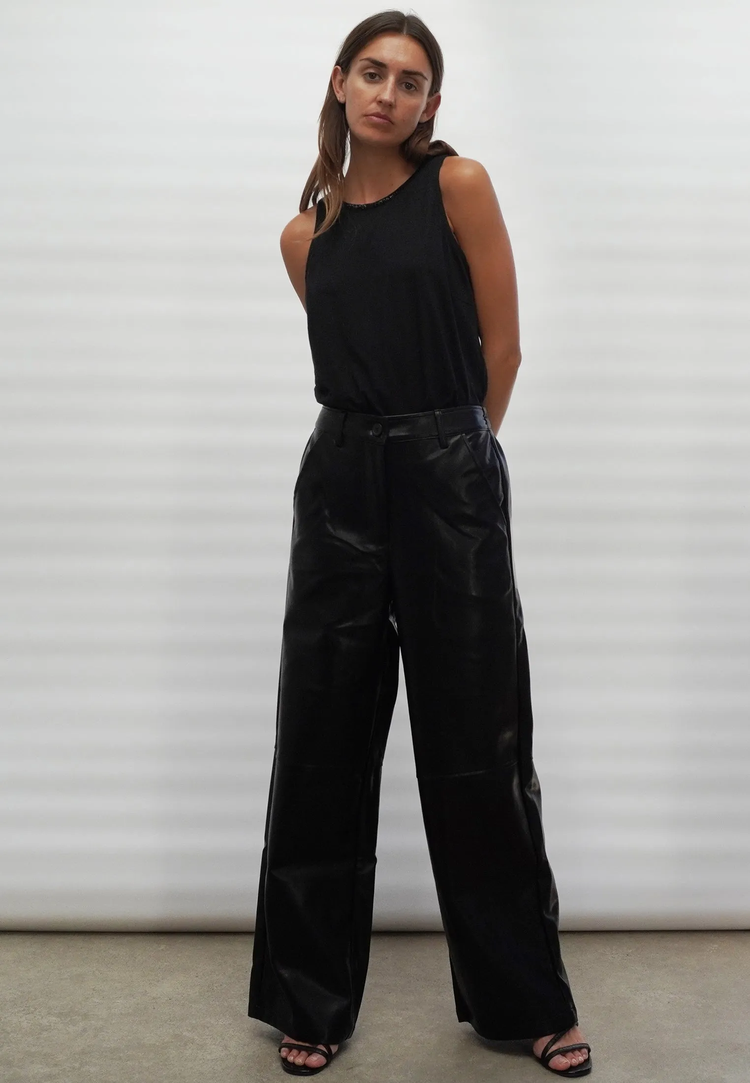 LUSTER TROUSERS BLACK